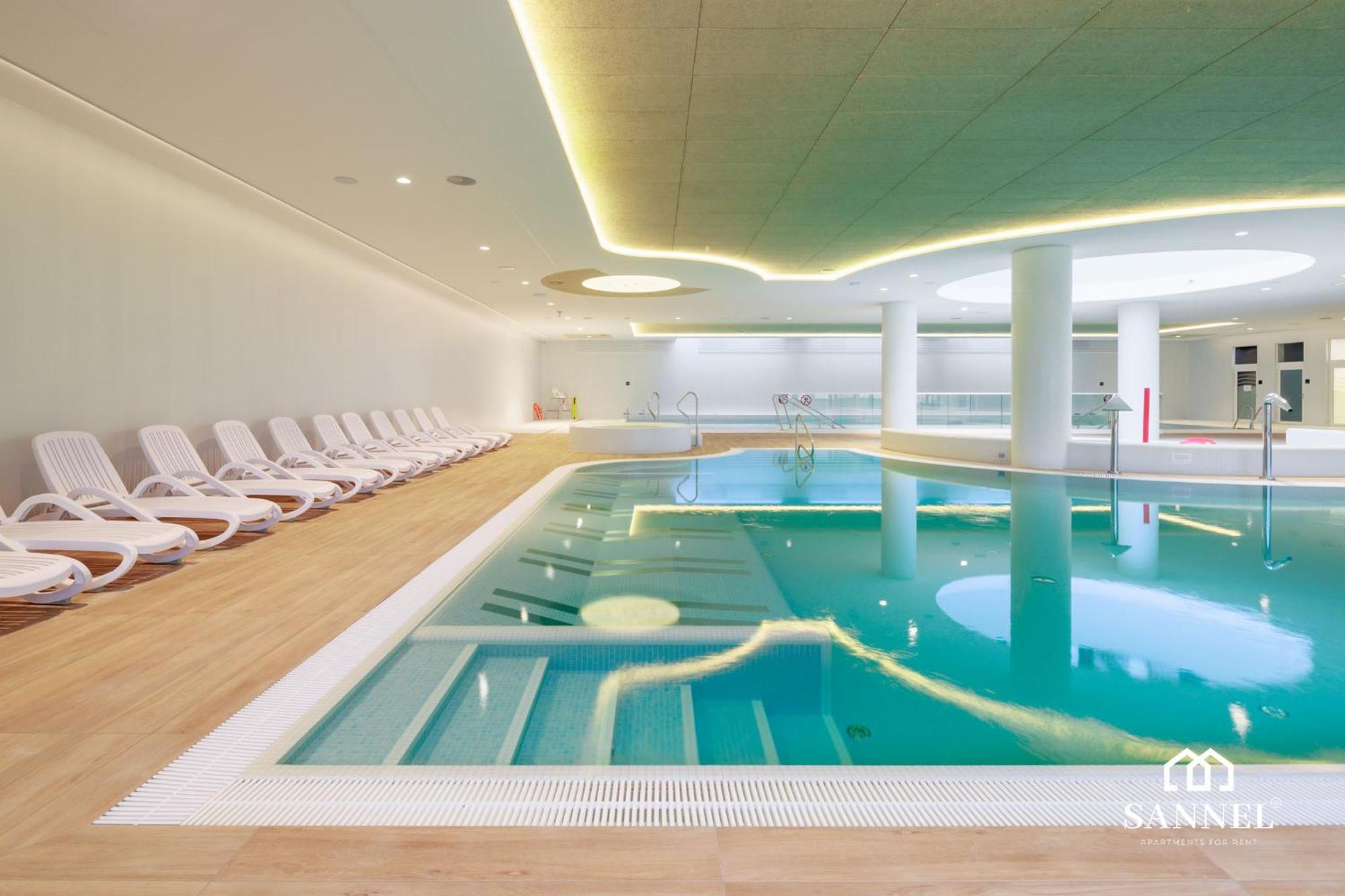 Apartament Baltic Blues Z Dostepem Do Basenow,Strefy Saun,Jacuzzi - Pinea Apartments Pobierowo - Sannel Apartments For Rent Exterior photo